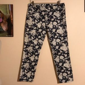 TORY BURCH ALEXA CROPPED SKINNY JEANS